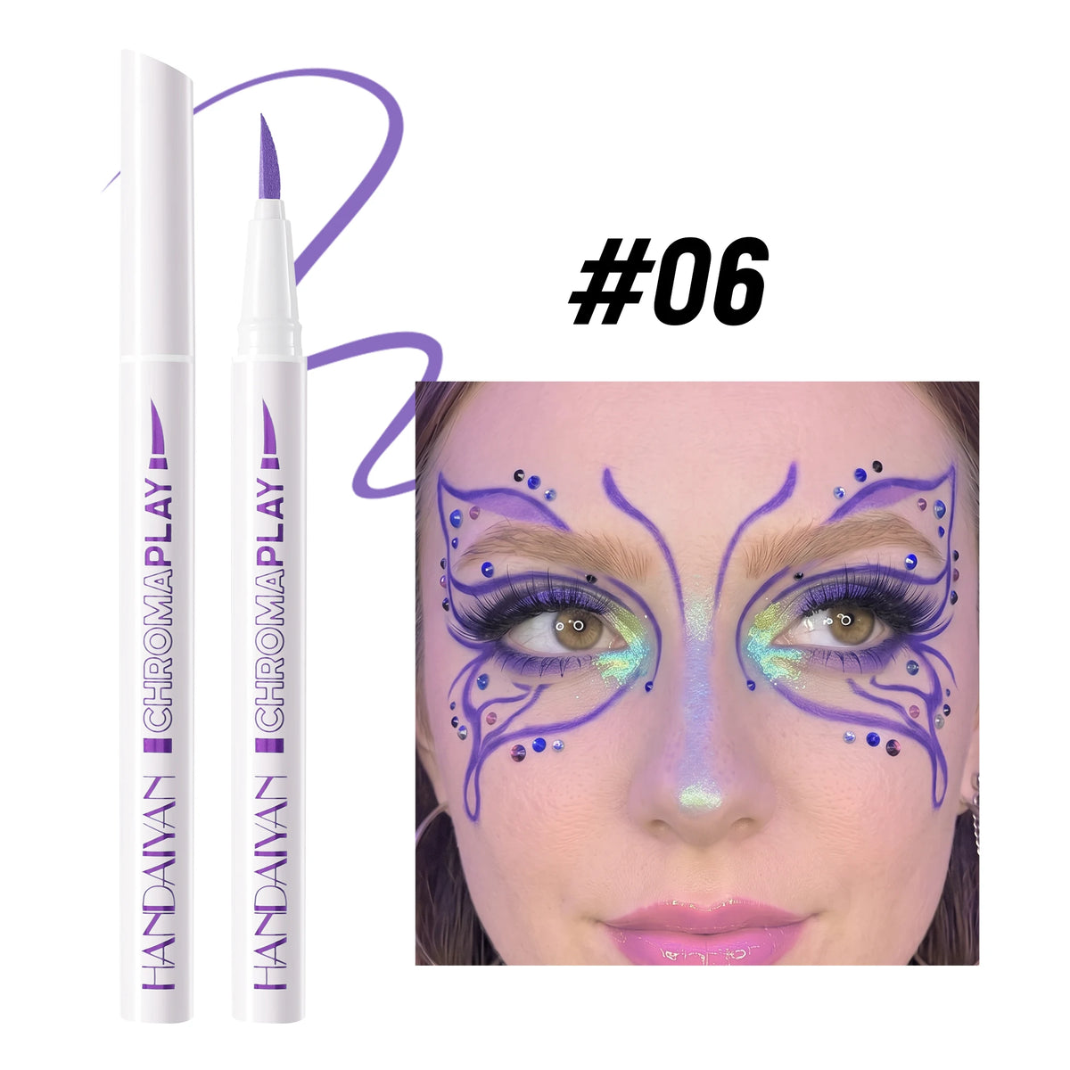 Washable Face & Body Paint Pen – Tattoo Marker for Cosplay