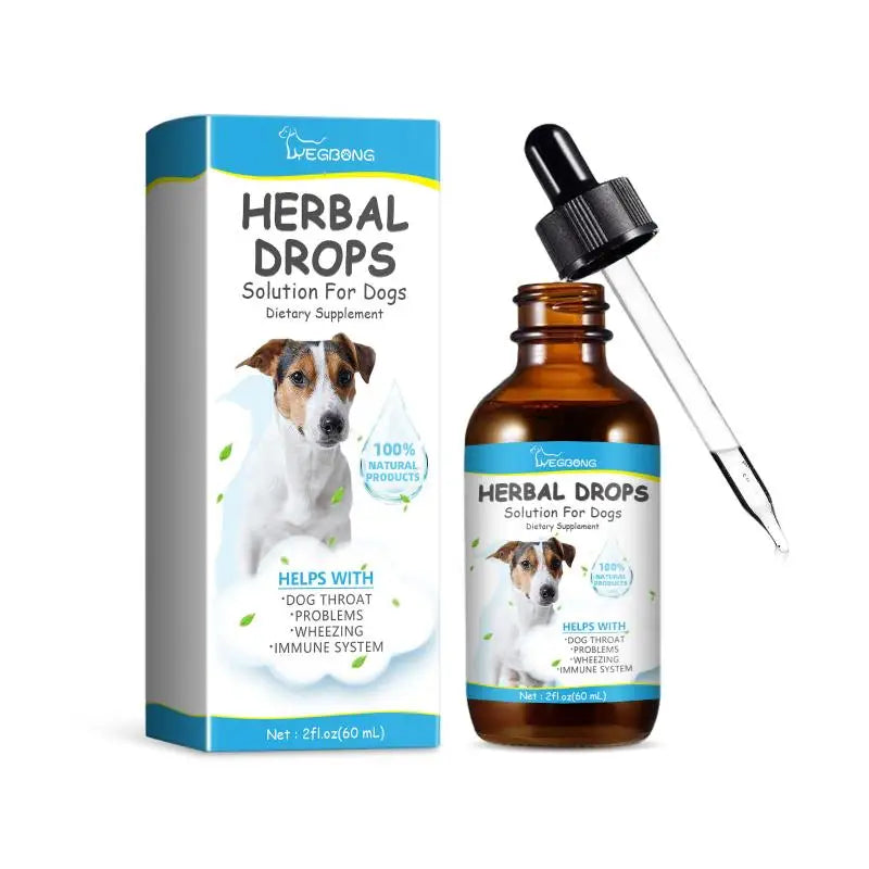Yegbong Herbal Drops for Pets – Natural Wellness Supplement 60ml