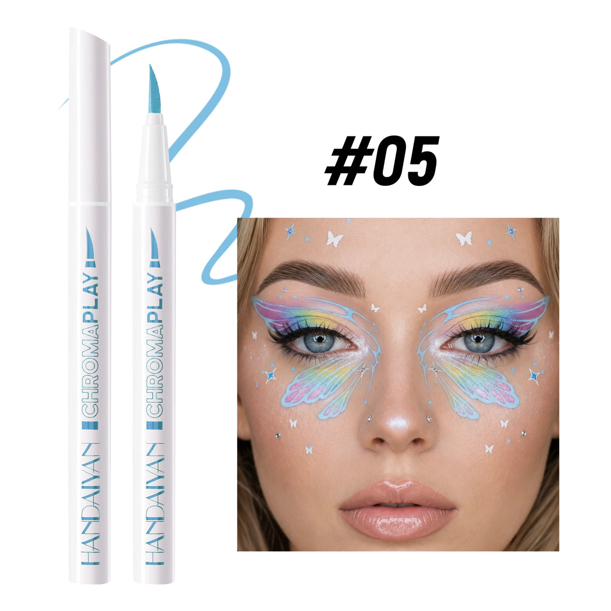 Washable Face & Body Paint Pen – Tattoo Marker for Cosplay