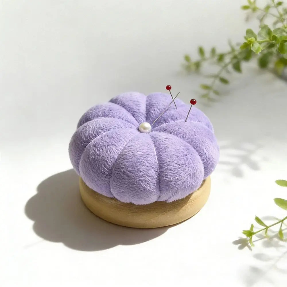 Pumpkin Wrist Pin Cushion – Violet Velvet Sewing Needle Holder