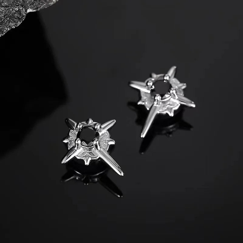 North Star Magnetic Clip-On Earrings | No Piercing Studs