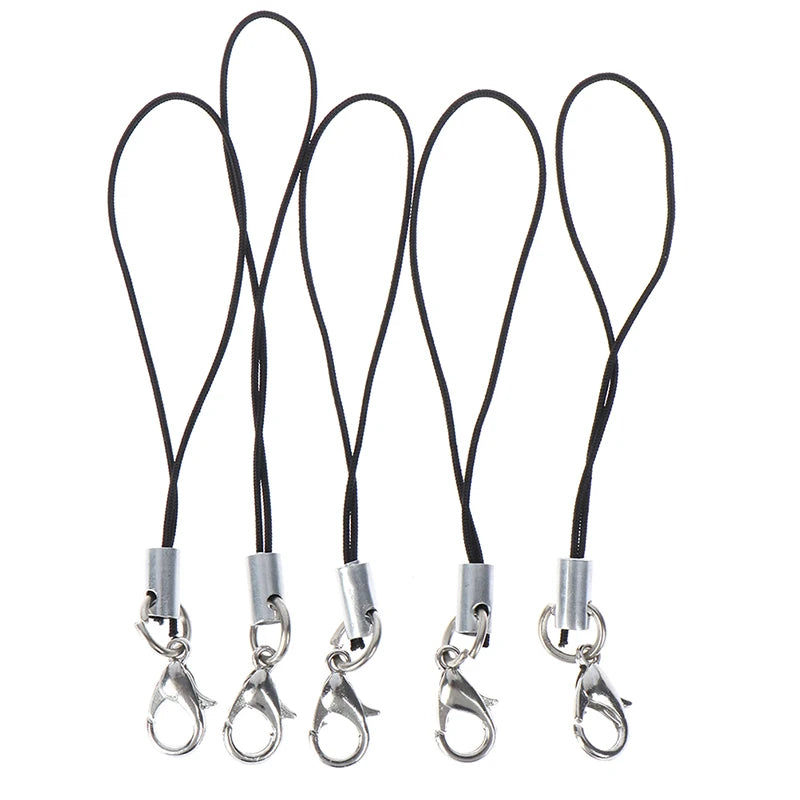 Lasso Lanyard Keychain Strap & Carabiner Hook – 10–100 Pack