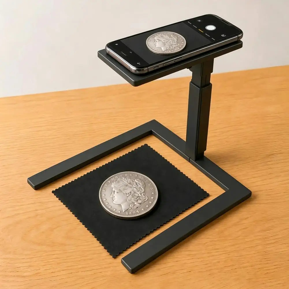 Overhead Phone Stand – Top-Down Photography Bracket for Desk
