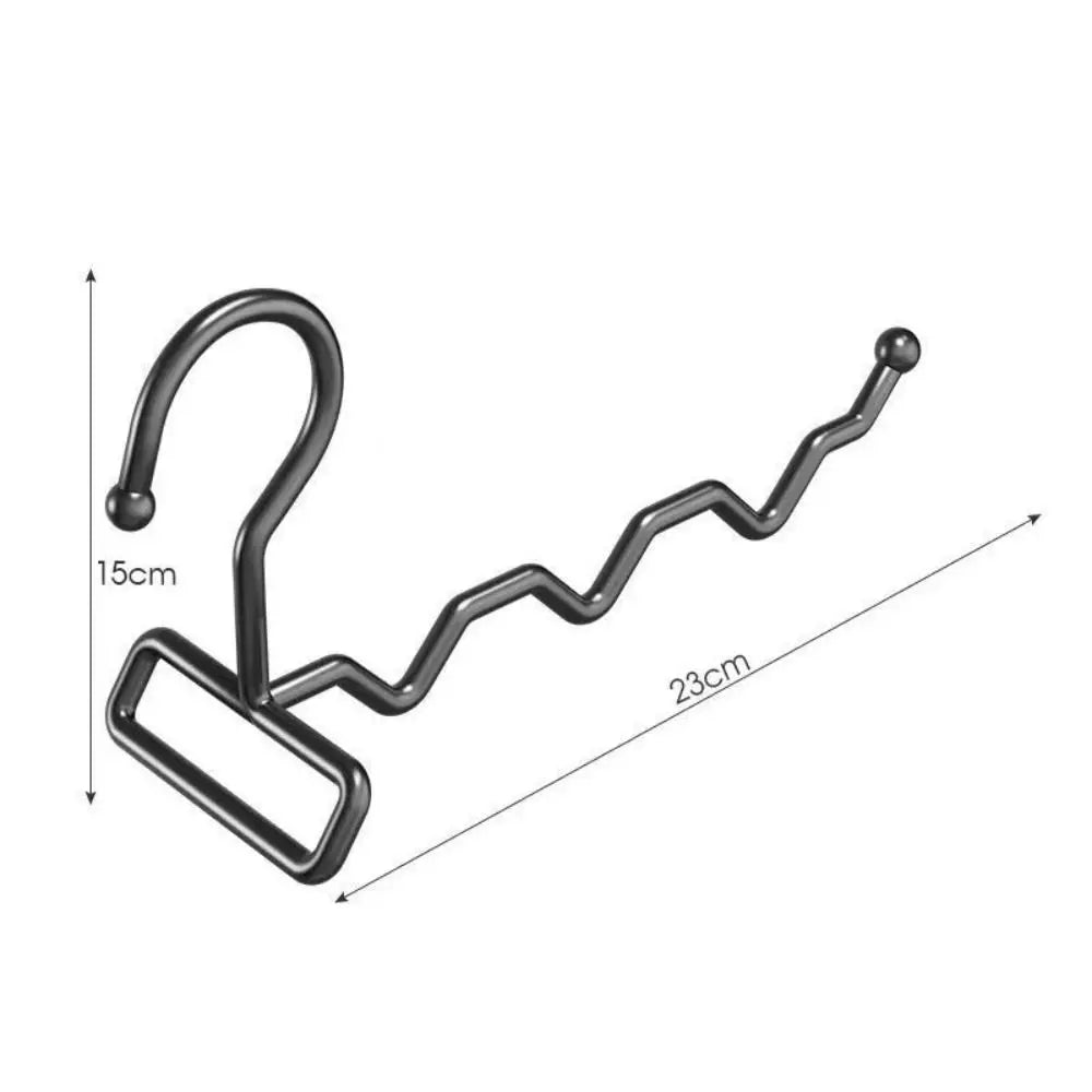 Stainless Steel Folding Clothes Hanger – Multi-Hook Indoor Rack