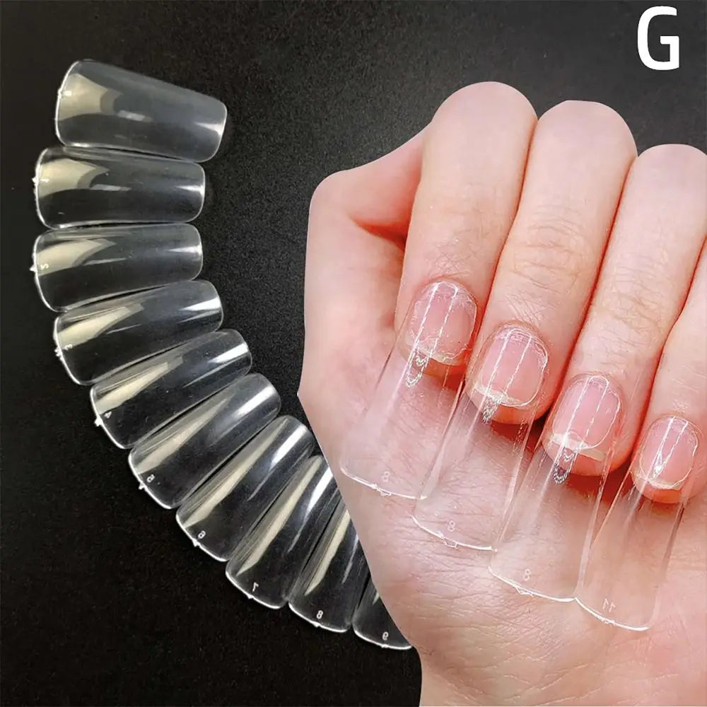 XXS XS Extra Short False Nail Tips – 120/240/500 Pcs Gelly Set