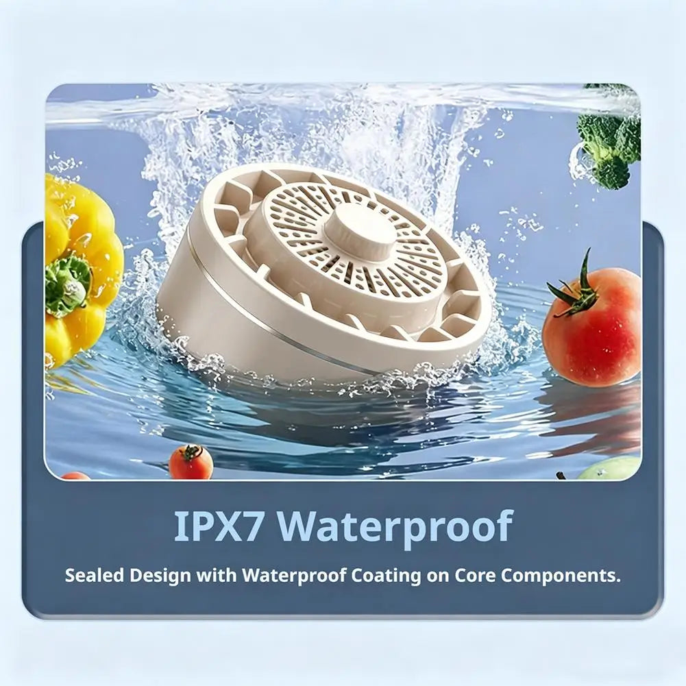 Wireless Fruit & Vegetable Purifier – Hydroxyl Ion Deep Cleaner