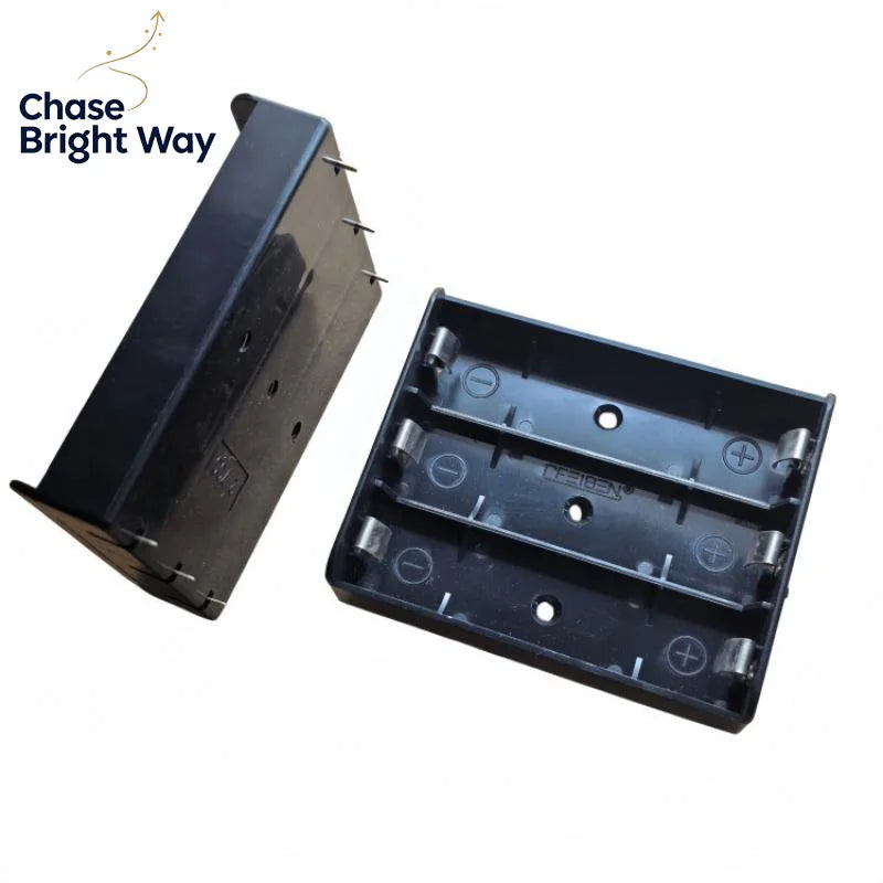 Nickel-Plated 21700 1–4S Battery Holder | DIY PCB Battery Box