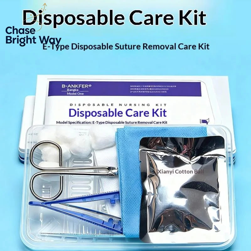 Sterile Disposable Wound Care Dressing Kit – 10-Piece Set