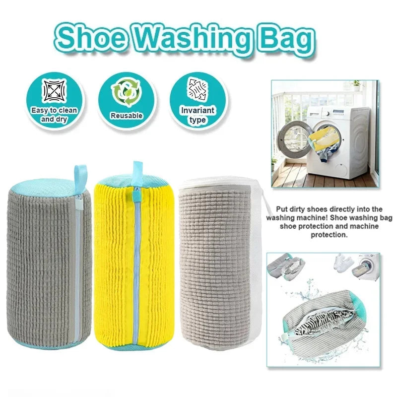 Shoe Washing Bag – Zipper Laundry Bag for Washer & Dryer