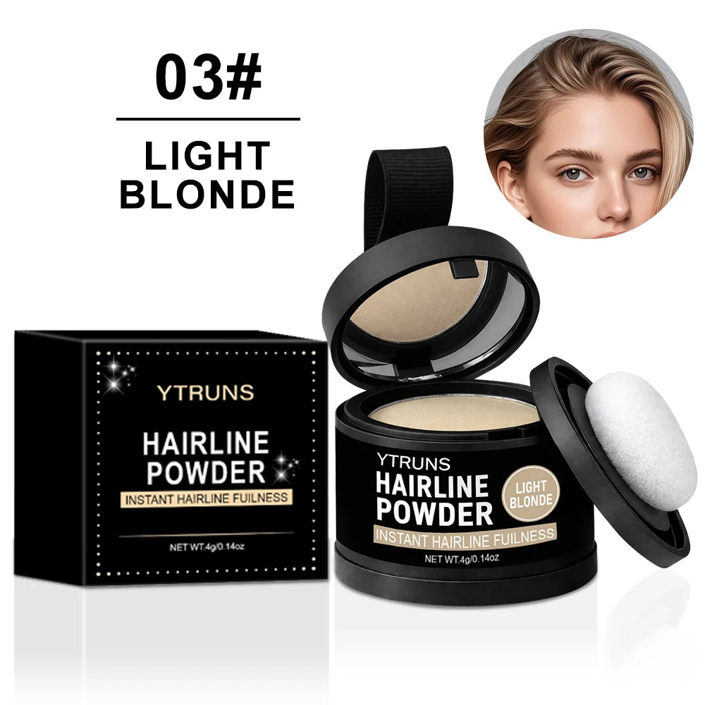 YTRUNS Hairline Powder Medium Brown – Root Touch Up, 4g