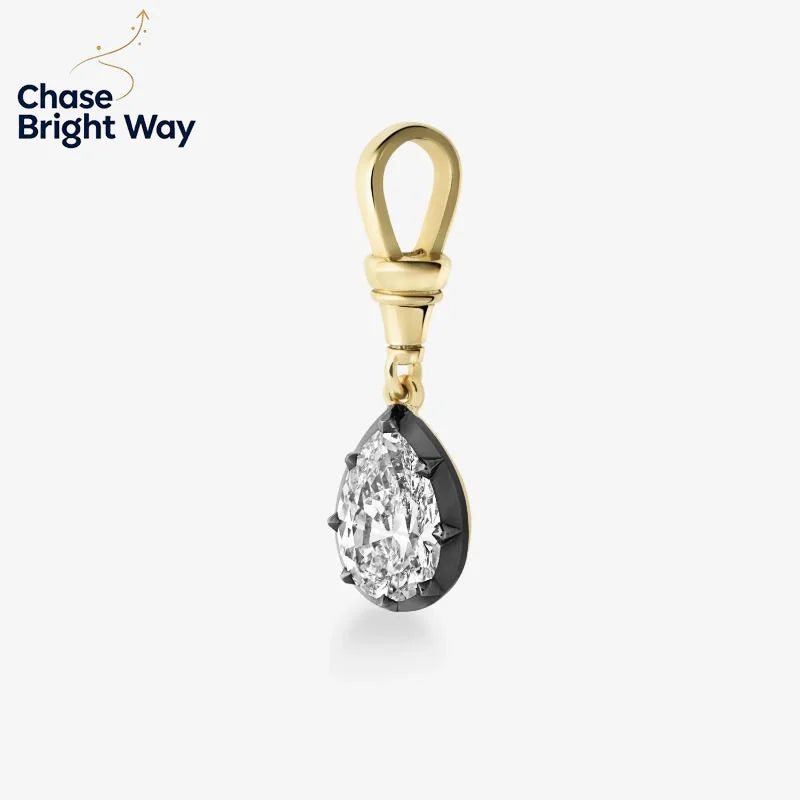 Women's Geometric Zircon Pendant Necklace | Gold Plated Chain