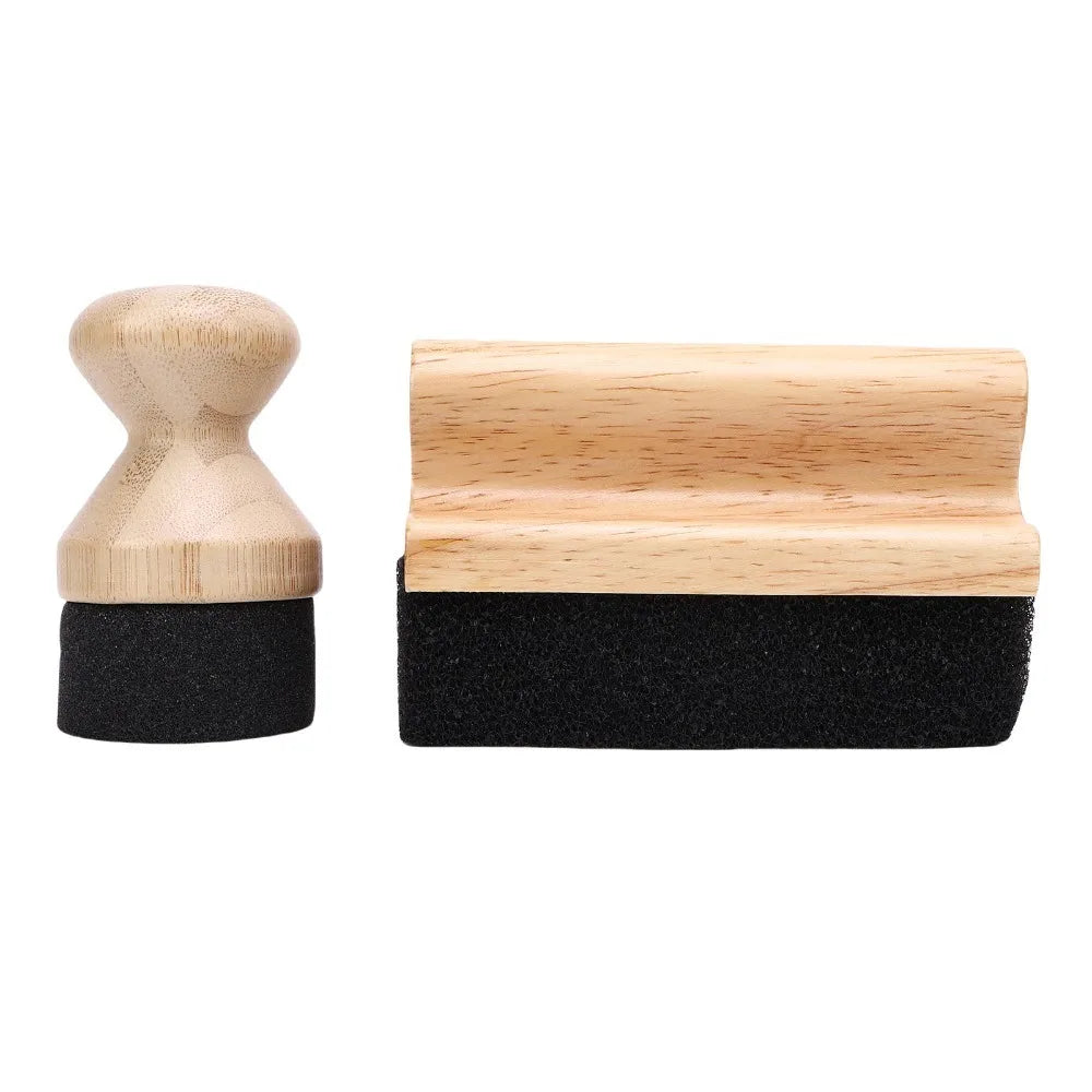 Wood Oil & Wax Applicator Set – 2-Pack Beech Sponge Pads