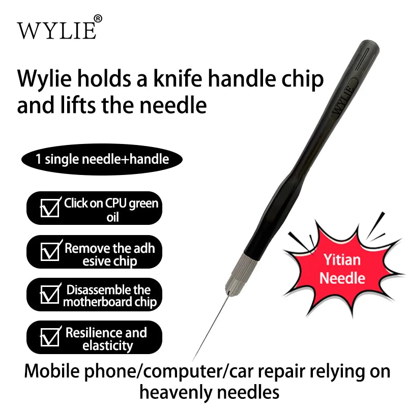 WYLIE WL-207F Chip Pry Needle | Motherboard Repair Tool