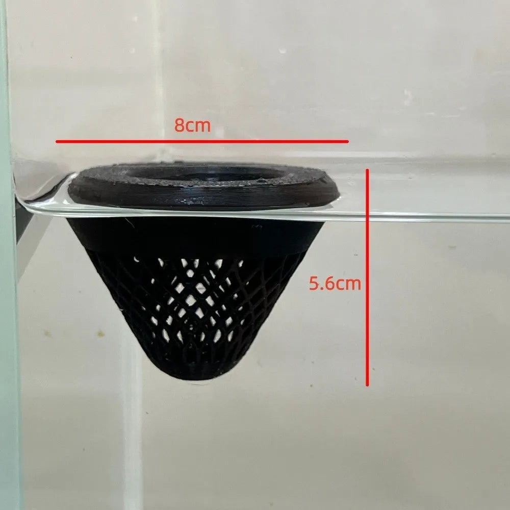 PLA Floating Flower Pot – Aquarium Suspended Plant Planter