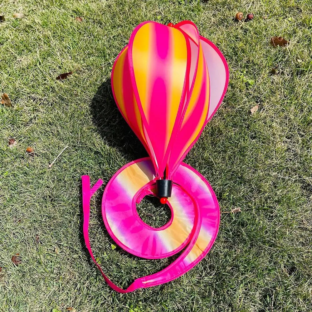 Giant Hot Air Balloon Wind Spinner | Rainbow Color-Changing