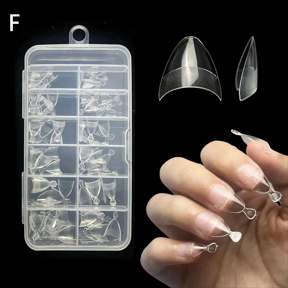 XXS XS Extra Short False Nail Tips – 120/240/500 Pcs Gelly Set