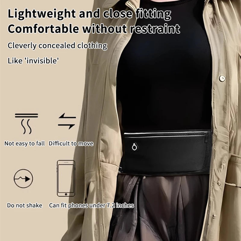 Waterproof Running Waist Bag – Sports Fanny Pack Unisex