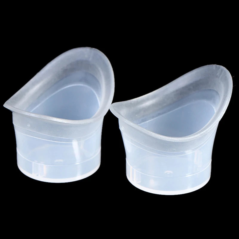 Silicone Eye Wash Cup Reusable Eye Bath 2-Pack