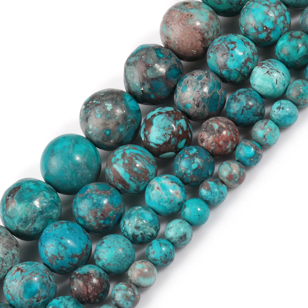 Sea Sediment Jasper Beads 8mm – Natural Stone DIY Jewelry