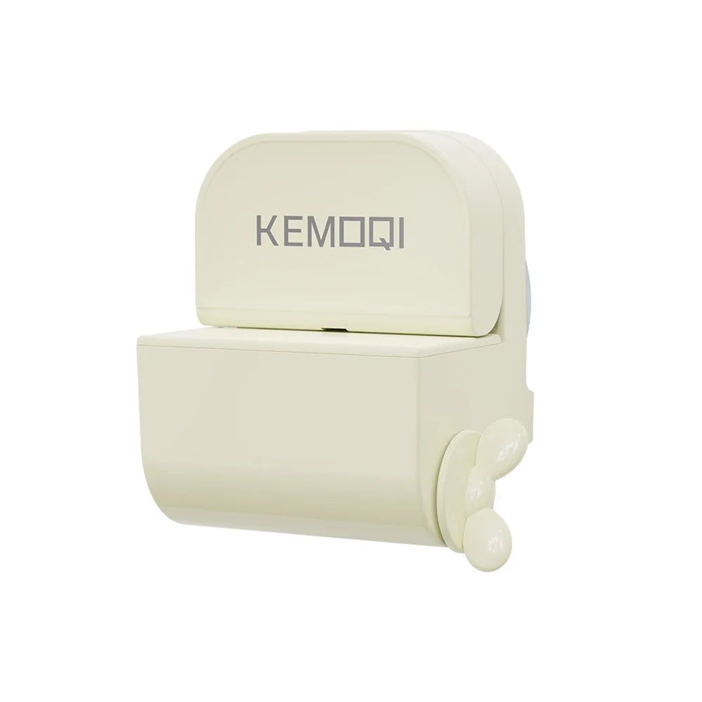 Suction Cup Toothpaste Squeezer & Holder – Punch-Free