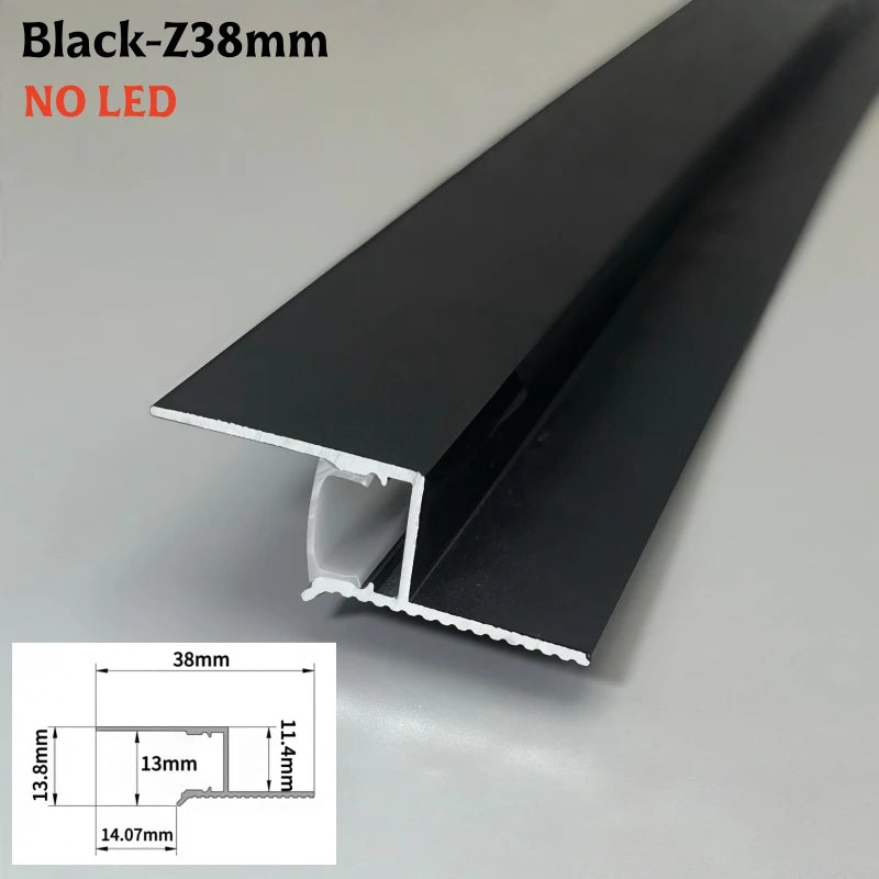 T/Z-Shape Shadow Gap LED Aluminum Channel Profile Ceiling Trim
