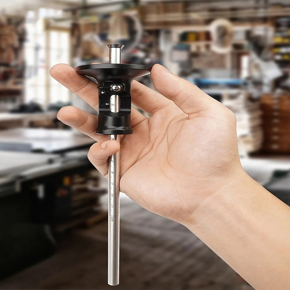 Wheel Marking Gauge 0–120mm | Carbide Blade Woodworking Scribe