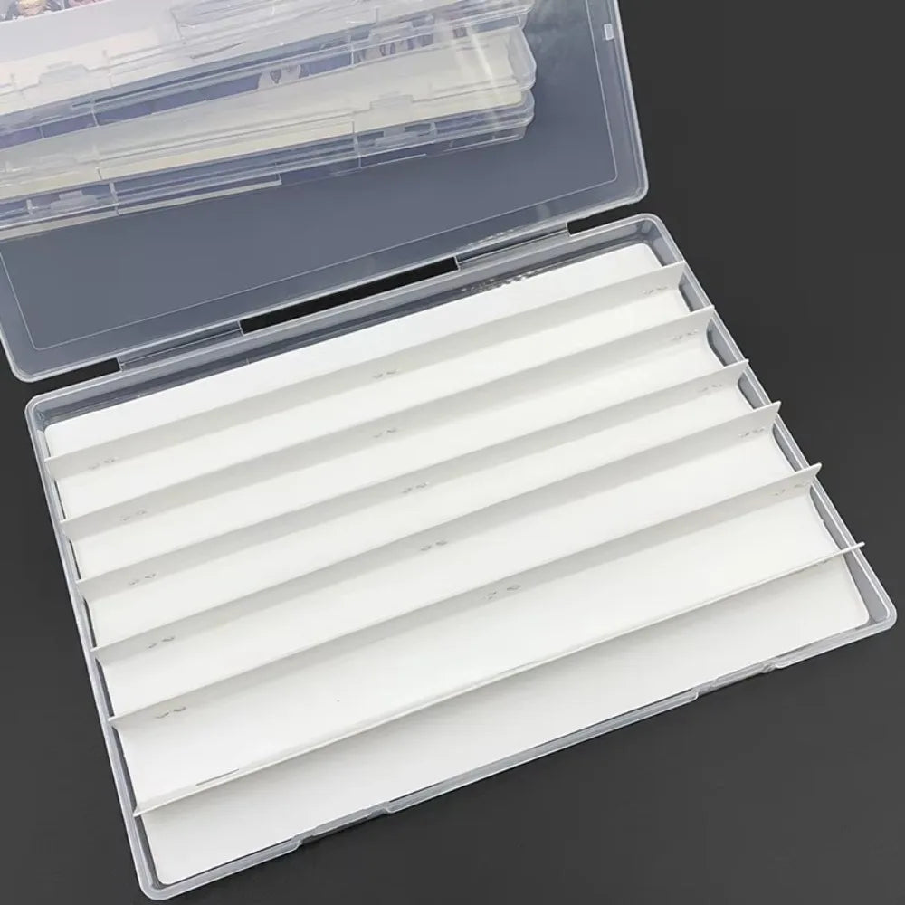 Transparent Keycap Storage Box | Dustproof Organizer & Dividers