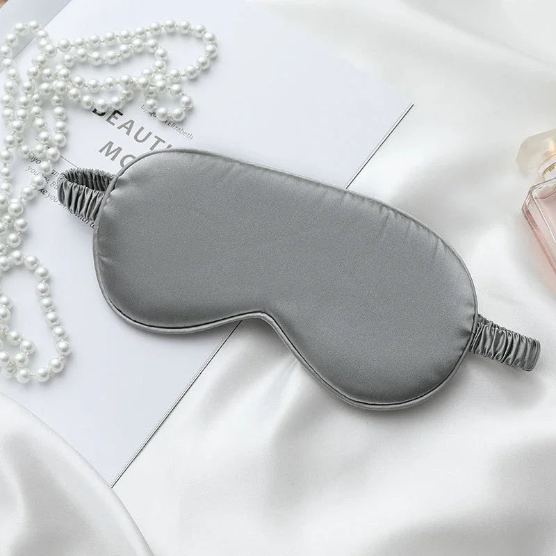 Silk Sleep Eye Mask – Light Blocking Travel & Nap Eyeshade