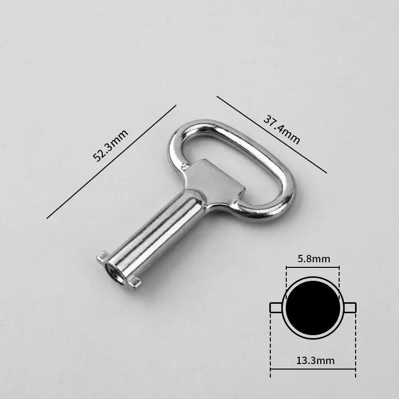 Universal Alloy Triangular Wrench Key – Cabinet & Valve Tool