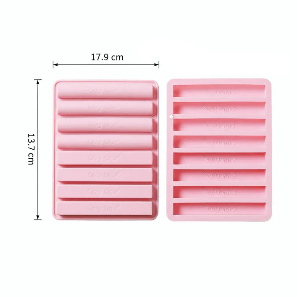Silicone Stick Molds – Long & Short Strip Chocolate Baking Molds