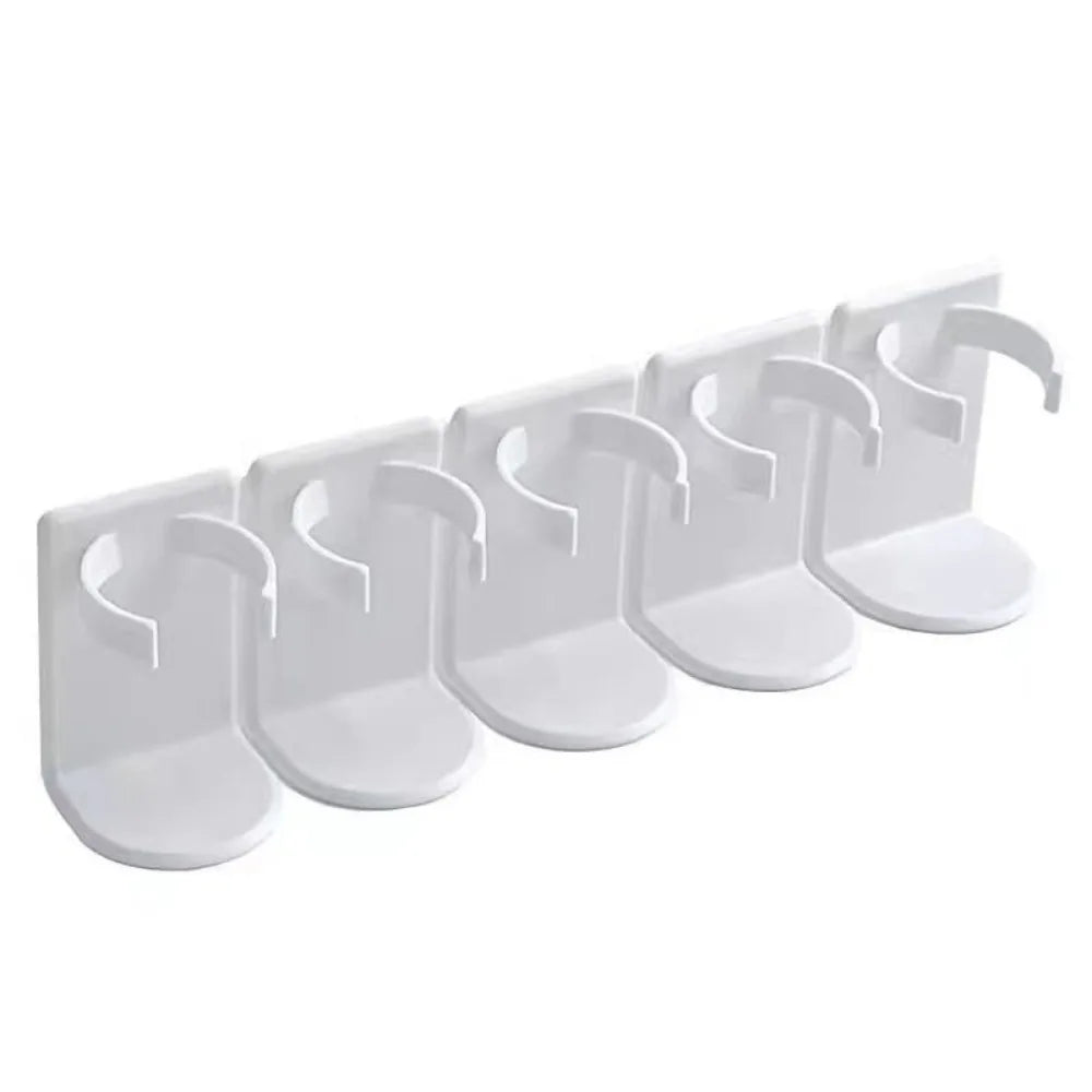 Wall-Mounted Spice Rack – No-Drill Self-Adhesive Jar Holder