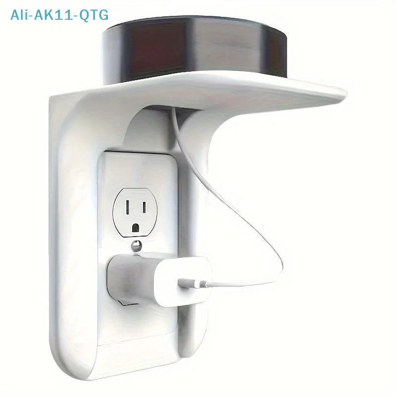 Wall Outlet Shelf – Space-Saving Phone & Speaker Stand