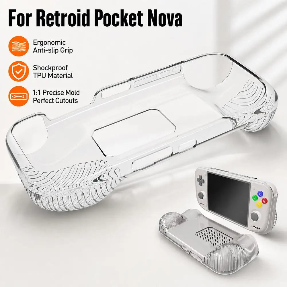 TPU Case for Retroid Pocket Nova – Grip & Shockproof Cover