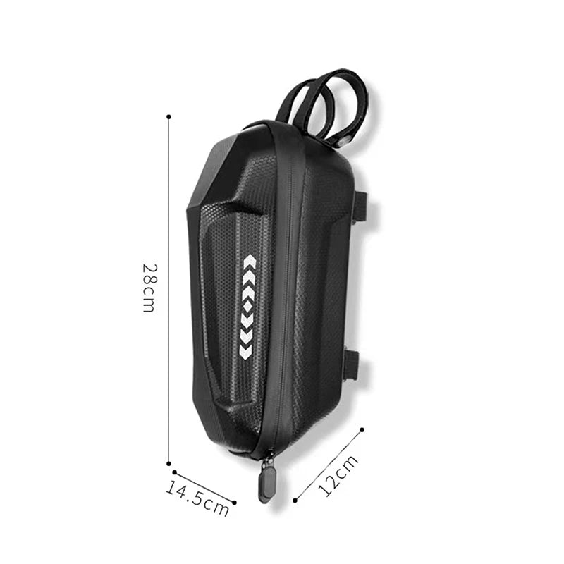 Waterproof Electric Scooter Handlebar Bag – EVA+PU with Lid