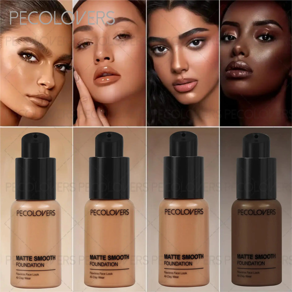 SAMMY Waterproof Matte Foundation & Concealer – Long-Lasting