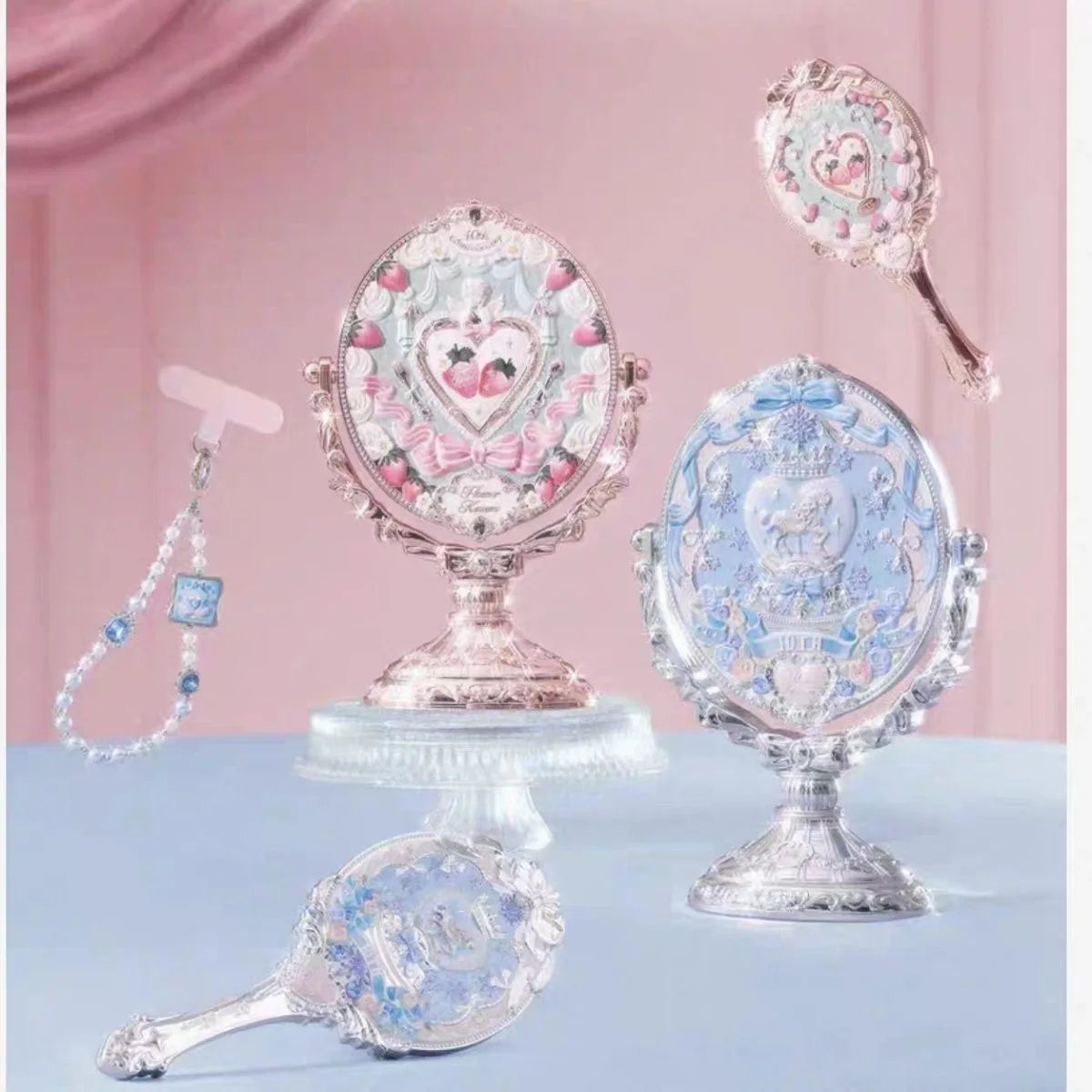 Flower Knows 9th Anniversary 3-Piece Makeup Tool Set