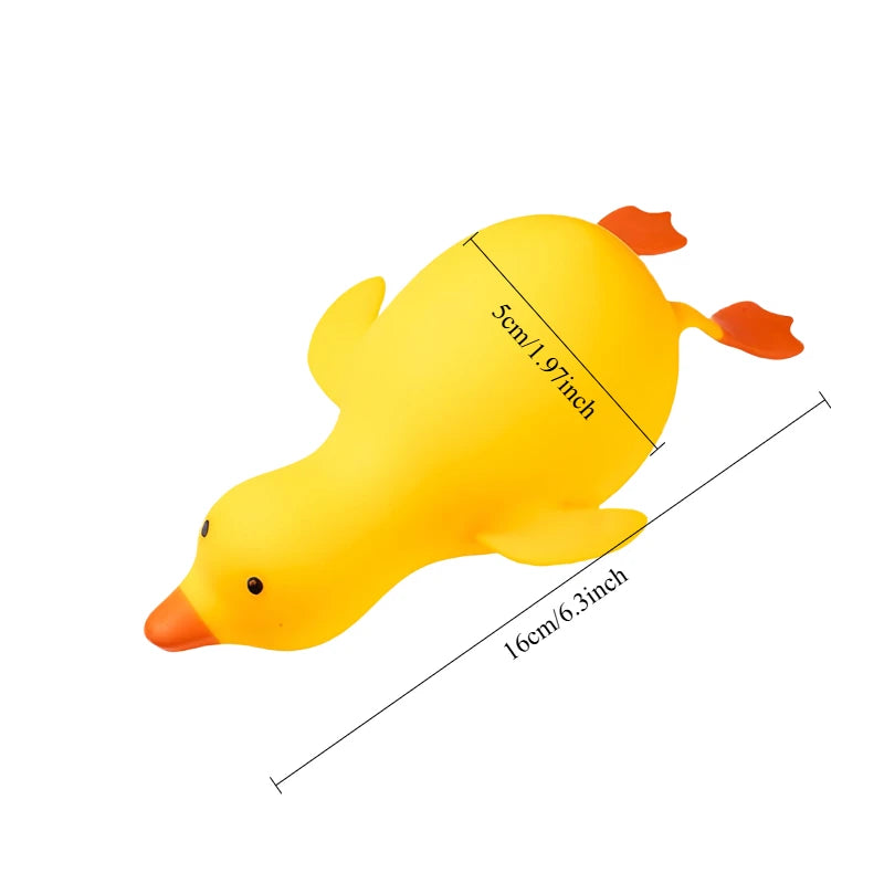 Goose & Duck Squishy Fidget Toy – Stretchy Squeeze Toy