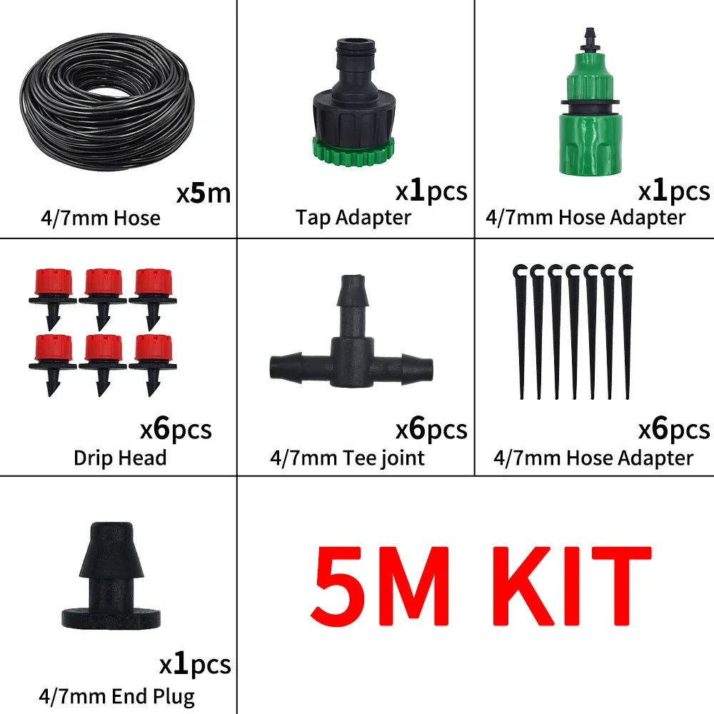 20M Micro Drip Irrigation System – Automatic Watering Kit