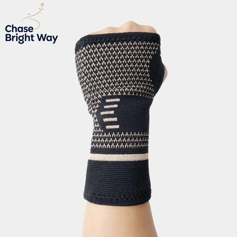 Sports Compression Wrist Brace Sleeve – Elastic Wrist Support
