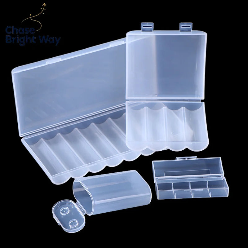21700 Battery Storage Case – 1/2/4/8 Slot PP Plastic Box