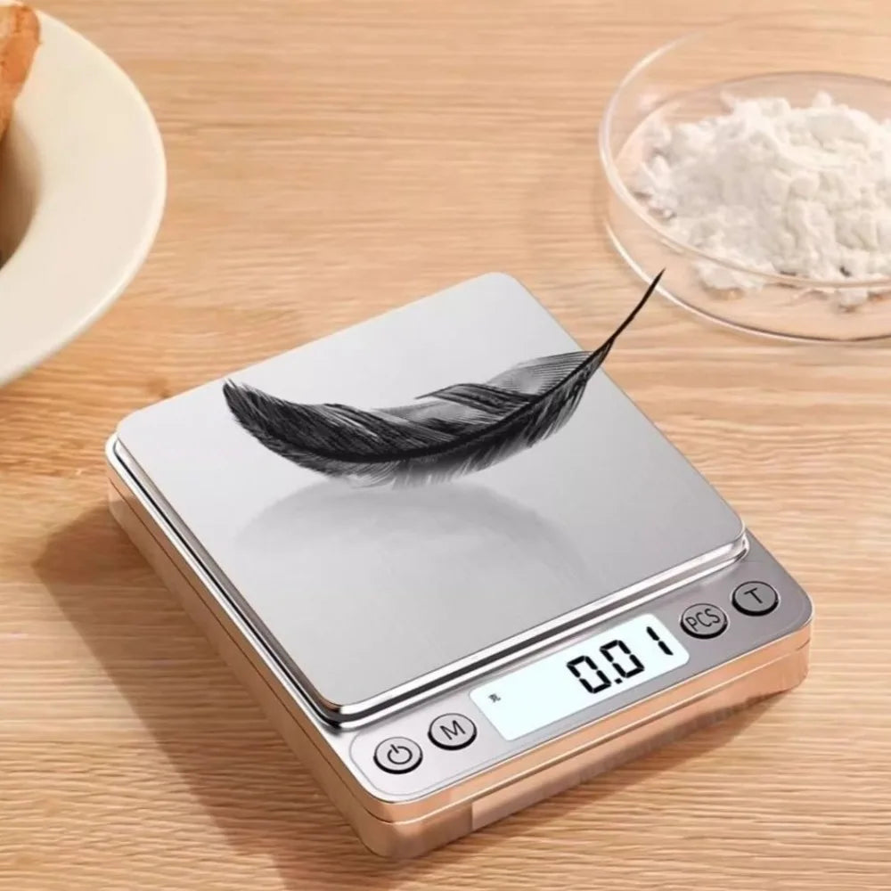 Digital Kitchen Scale 3000g 0.1g Precision LCD | Jewelry Scale