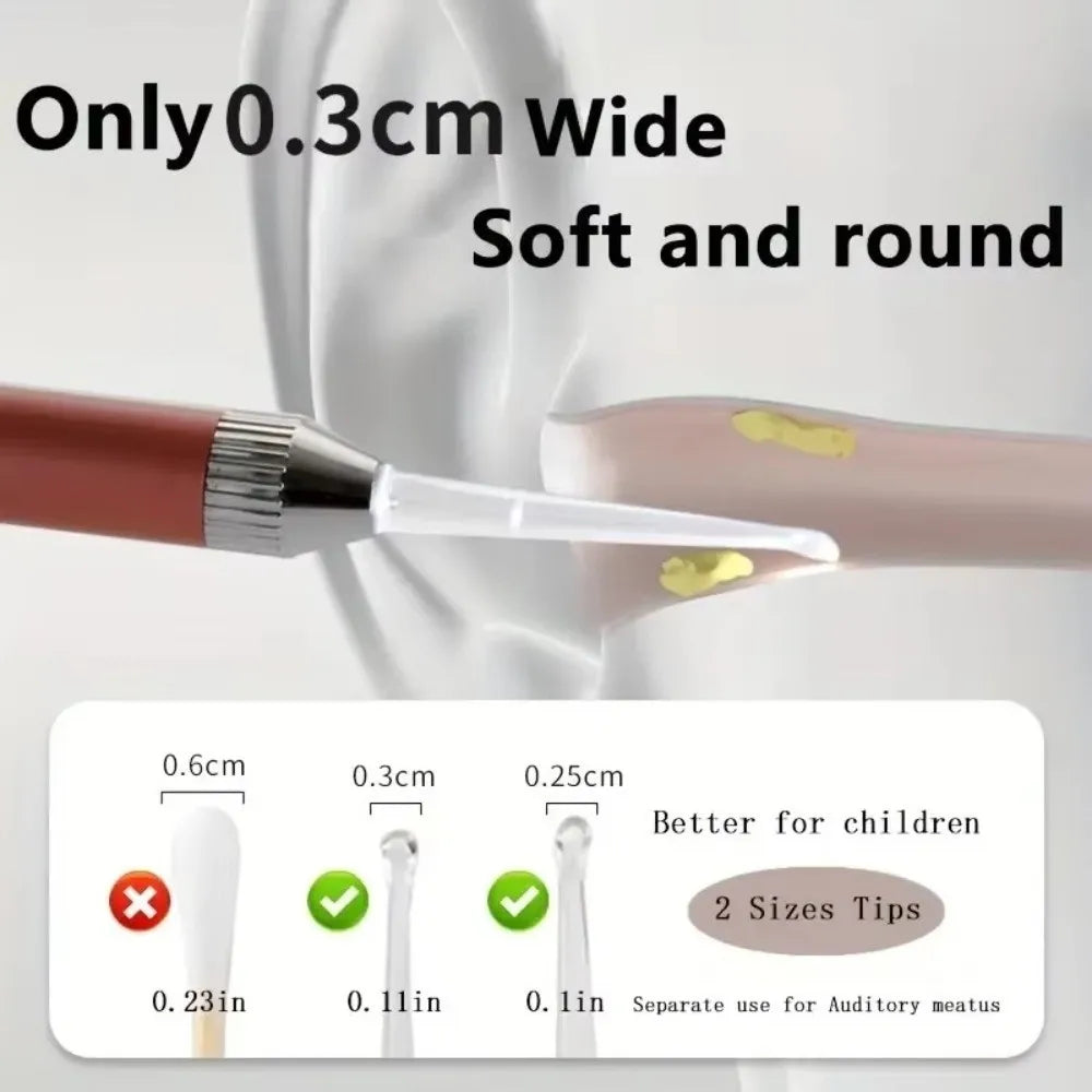 Stainless Steel LED Ear Scoop – Lighted Ear Cleaning Tool
