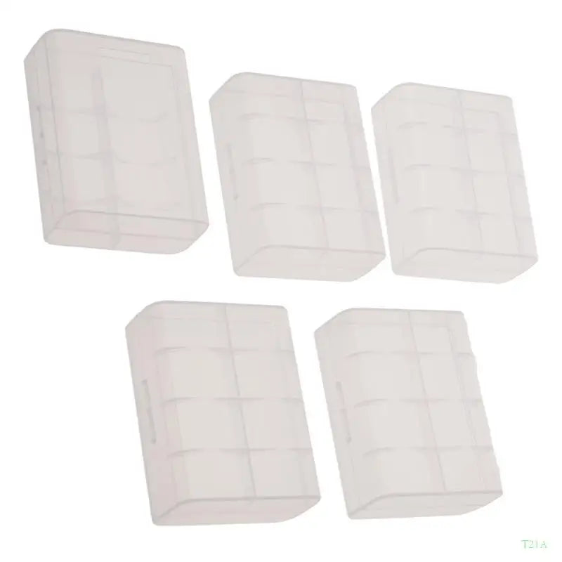 26650 Battery Storage Case – Protective PP Box, 1 or 5 Pack