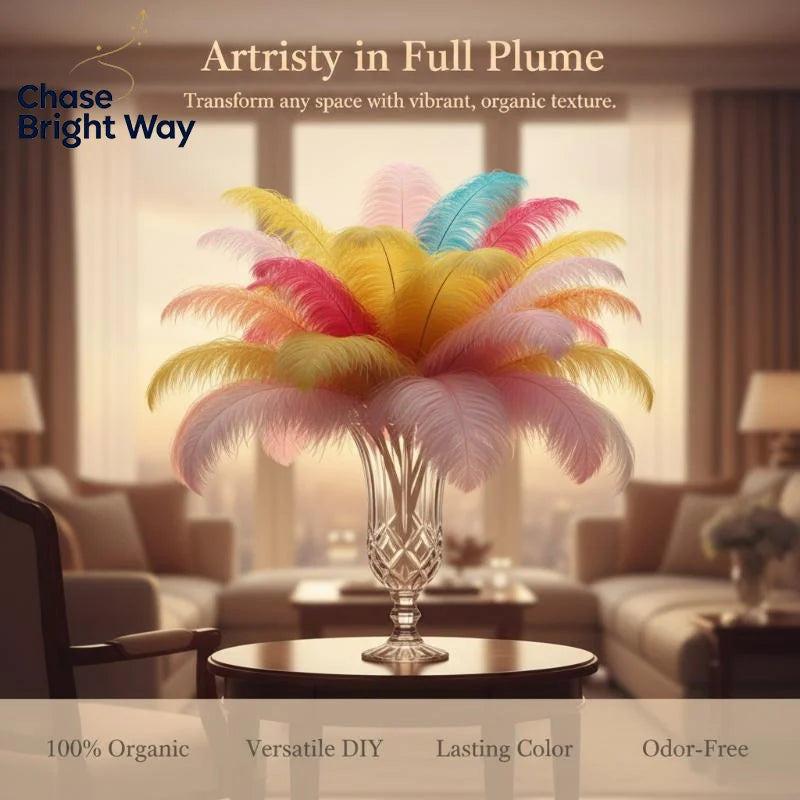 Soft Decorative Ostrich Feather Plume – DIY Boho Home Decor