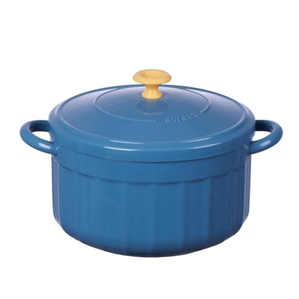 Stainless Steel Ramen Bowl with Lid – Large Capacity Lunch Box