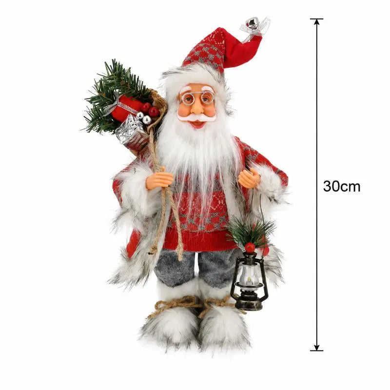 Santa Claus Standing Figurine | Outdoor Christmas Garden Decor
