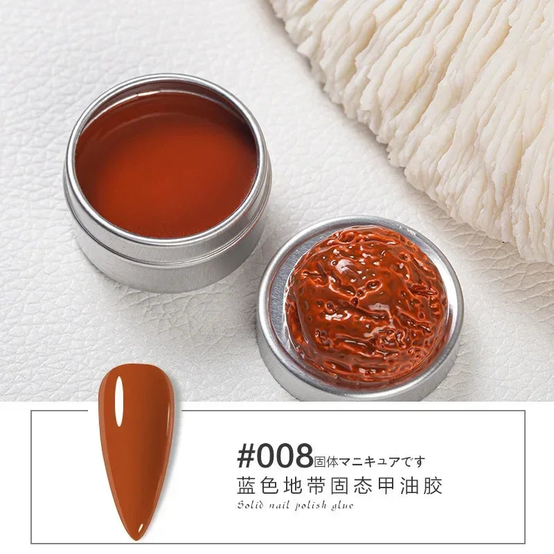 Handaiyan 64 Colors Solid Nail Polish Gel – Ice Cream Texture