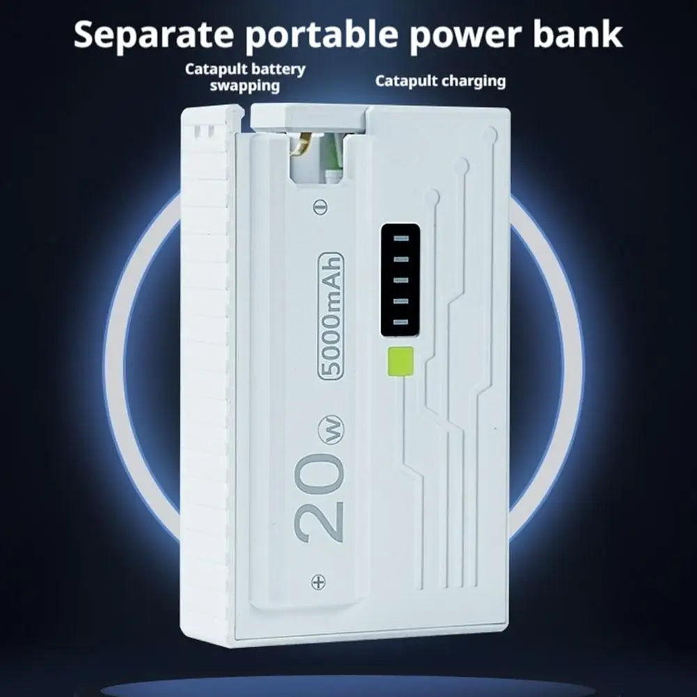 21700 DIY Power Bank Kit – 20W Fast Charging Case