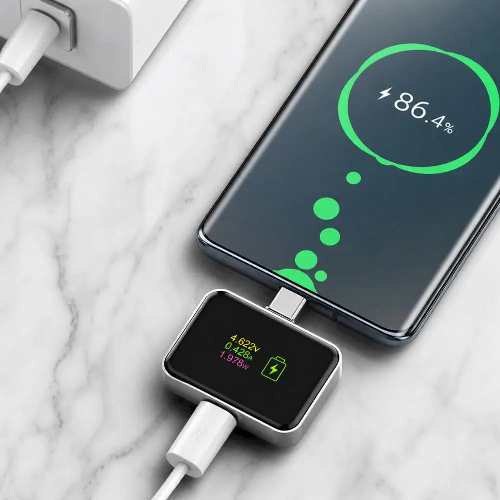 Smart Auto Power-Off USB Charger – 140W Digital Display