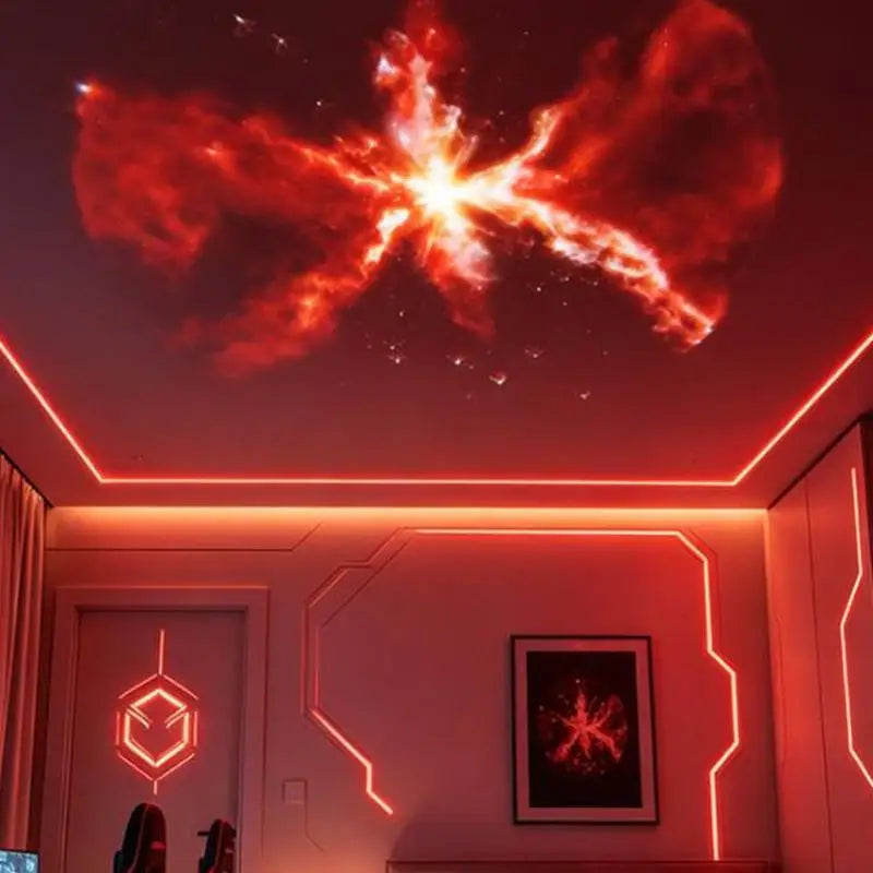 USB Galaxy Projector – Multi-Planet Patterns, Flexible Gooseneck